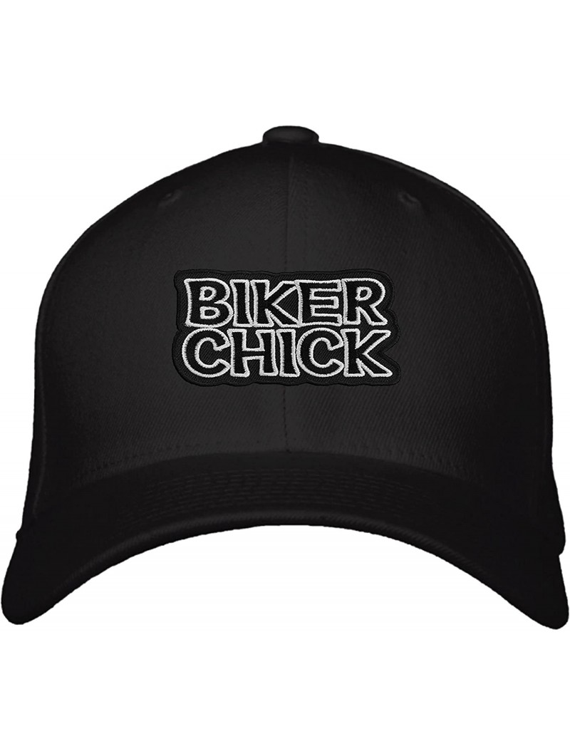 Baseball Caps Hat - Womens Motorcycle Rider Adjustable Cap - Snapback Black - CU18GT95RGO $27.78