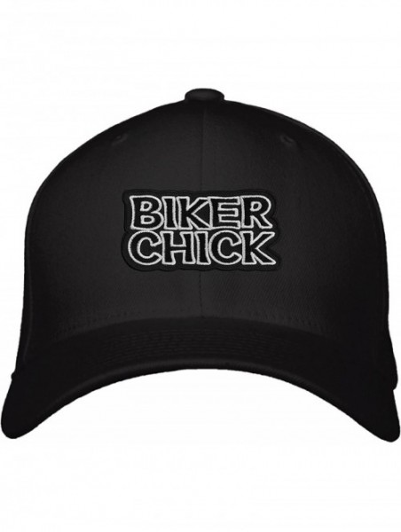 Baseball Caps Hat - Womens Motorcycle Rider Adjustable Cap - Snapback Black - CU18GT95RGO $27.78