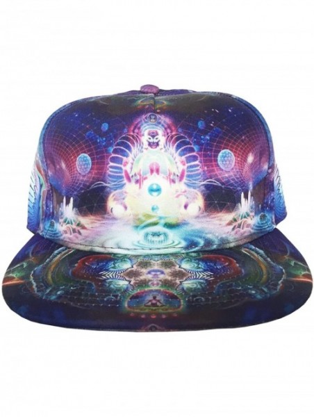 Baseball Caps 3D Print Unisex Snapback Hip-Hop Cap Hat w/Flat Bill - Style 02 - C51879L207K $25.09