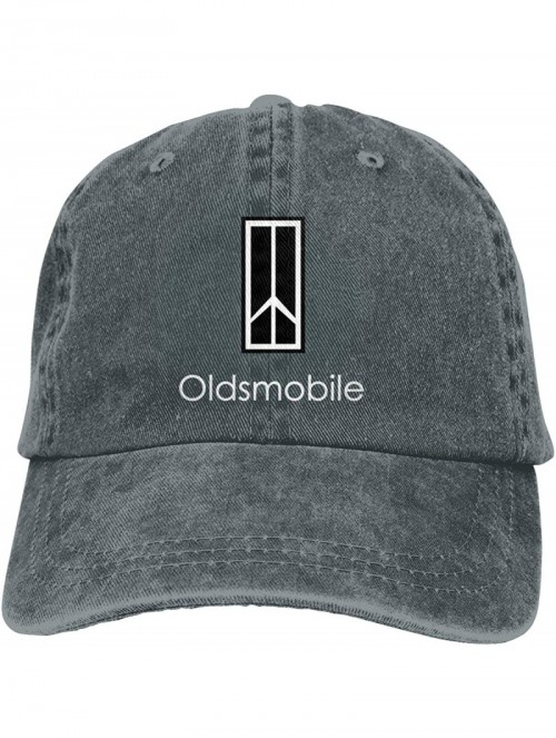 Skullies & Beanies Custom Oldsmobile Automobile Logo 1981 Funny Hat Cap for Mens Black - Deep Heather - C318SRO9T6Z $12.42
