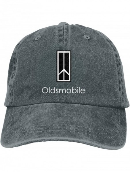 Skullies & Beanies Custom Oldsmobile Automobile Logo 1981 Funny Hat Cap for Mens Black - Deep Heather - C318SRO9T6Z $12.42