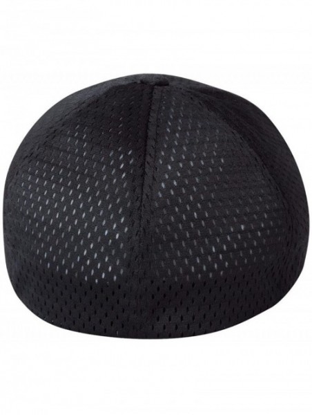 Baseball Caps Athletic Mesh Cap - Black - CW114I9KR13 $16.61