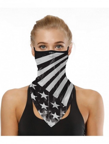 Balaclavas Face Scarf Bandana Ear Loops Face Mask Rave Balaclava Men Women Neck Gaiters Dust Wind Motorcycle Mask Headwear - ...