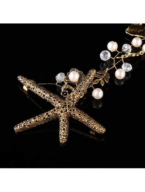 Headbands Bodermincer Gorgeous Handmade Starfish Accessories - CH17AZY2ZCT $11.38