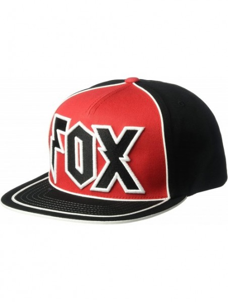 Baseball Caps Men's Legacy Snapback Hat - Black/Red - CY184U23KEY $26.78