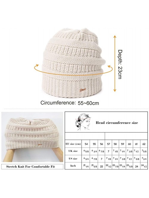 Skullies & Beanies Wool Knitted Visor Beanie Winter Hat for Women Newsboy Cap Warm Soft Lined - 99724_purple - CX18KIN5R37 $1...