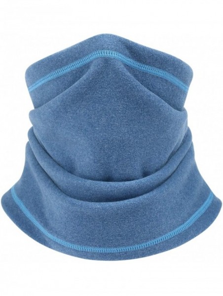 Balaclavas Thermal Warmer Gaiter Winter Motorcycle - Light Blue - CG18ZD5O7UC $17.24