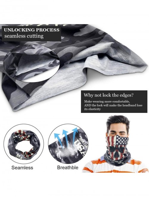 Balaclavas Face Mask UV Protection-Seamless Neck Gaiter Scarf Sunscreen Breathable Bandana. - Ac442 - CV18OZXOWAN $13.87