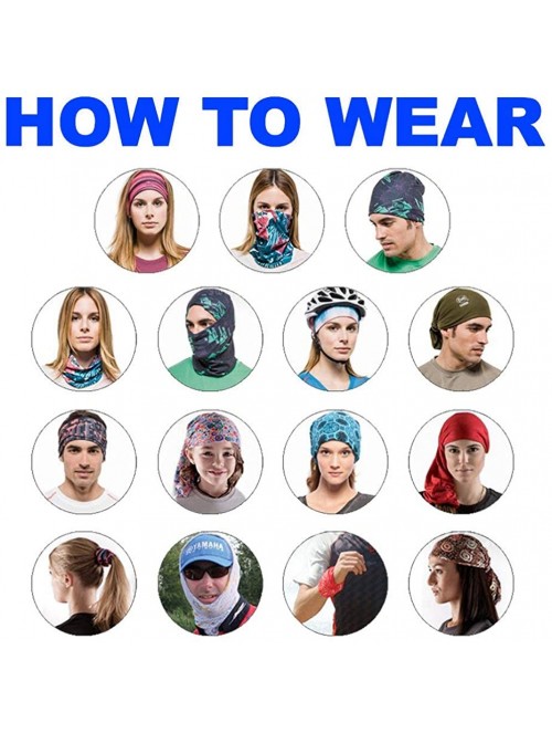 Balaclavas Face Mask UV Protection-Seamless Neck Gaiter Scarf Sunscreen Breathable Bandana. - Ac442 - CV18OZXOWAN $13.87