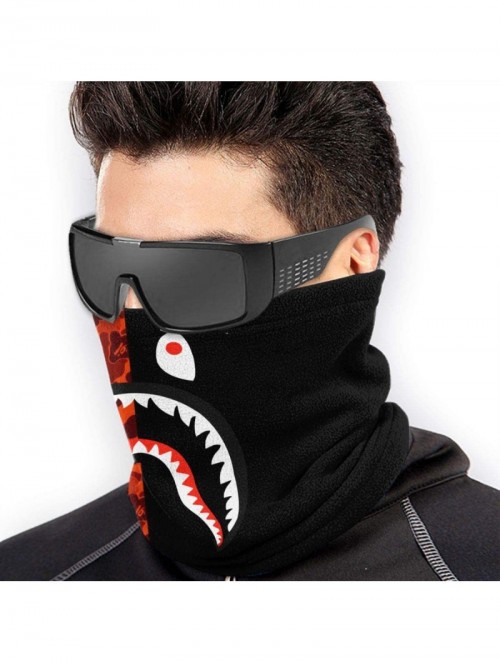 Balaclavas Microfiber Warmer Sports Windproof Balaclava - Bape Camo Blood Shark3 - CD1969ZEQLD $28.29