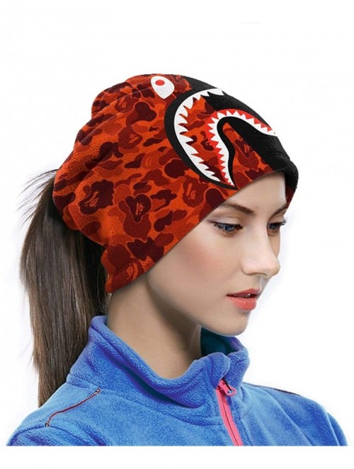 Balaclavas Microfiber Warmer Sports Windproof Balaclava - Bape Camo Blood Shark3 - CD1969ZEQLD $28.29