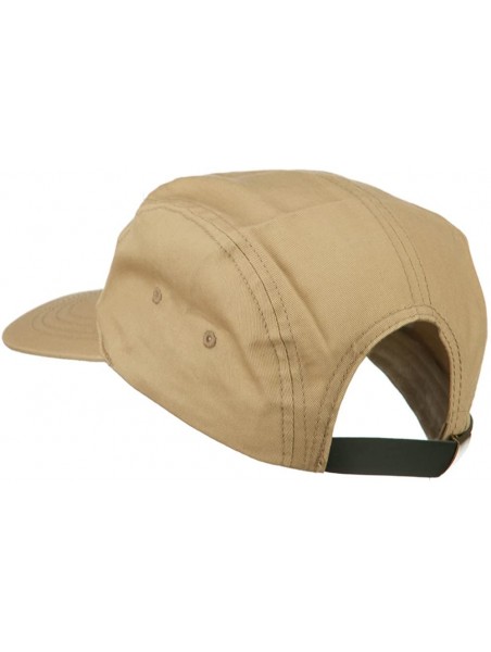 Baseball Caps 5 Panel Cotton Cap - Khaki - C511ND5H743 $22.14