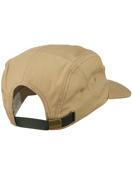 Baseball Caps 5 Panel Cotton Cap - Khaki - C511ND5H743 $22.14