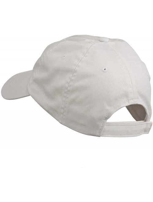 Baseball Caps Army Air Corps Military Embroidered Washed Cap - White - CC11ONYSW7J $34.76