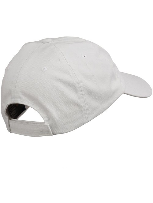 Baseball Caps Army Air Corps Military Embroidered Washed Cap - White - CC11ONYSW7J $34.76