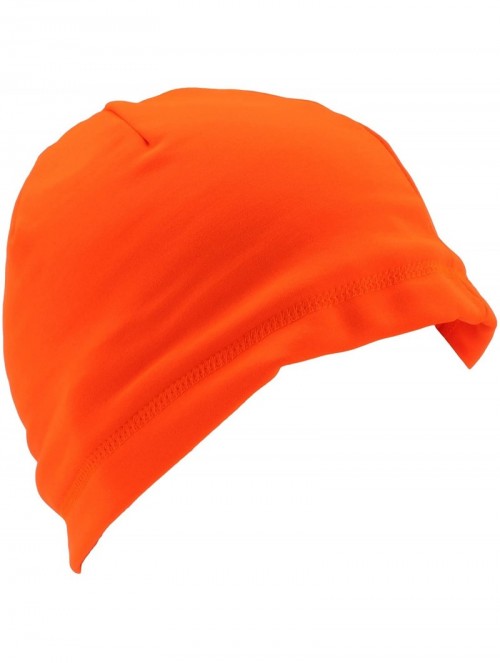 Skullies & Beanies Blaze Orange Compression Hunting Beanie for Men - CO11HK004J7 $12.19