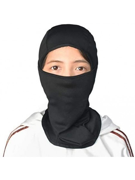 Balaclavas Summer Men Women Balaclavas Face Ski Mask Windproof Sports Outdoor - Black - C818XS3G50U $9.79