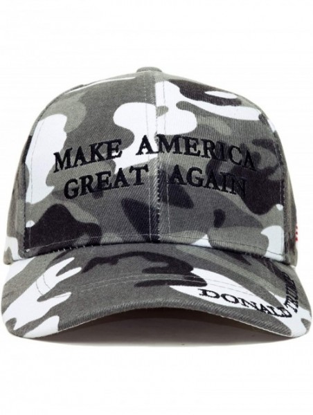 Baseball Caps Trump 2020 Keep America Great Embroidery Campaign Hat USA Baseball Cap - Make America Great Again- Gray Camo - ...