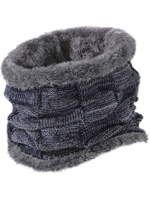 Skullies & Beanies Styles Oversized Winter Extremely Slouchy - Navy Hat&scarf Set - CG18ZZLZSTG $15.81