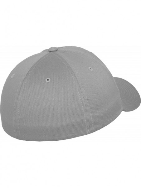 Baseball Caps Men's Wooly Combed - Silver - CS11OMMSVQT $17.25