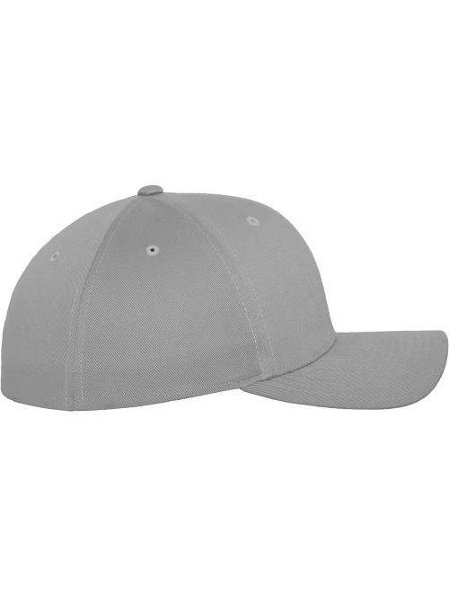 Baseball Caps Men's Wooly Combed - Silver - CS11OMMSVQT $17.25