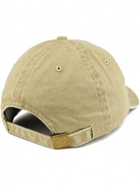 Baseball Caps Vintage 1958 Embroidered 62nd Birthday Soft Crown Washed Cotton Cap - Khaki - CA12JO1IQHV $18.59