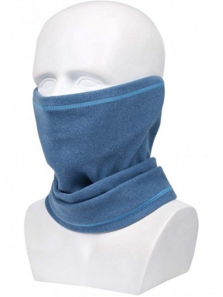 Balaclavas Thermal Warmer Gaiter Winter Motorcycle - Light Blue - CG18ZD5O7UC $17.24