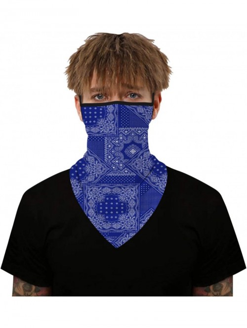 Balaclavas Seamless Triangle Bandana Motorcycle - Print-42 - CY199ATO4G0 $13.35