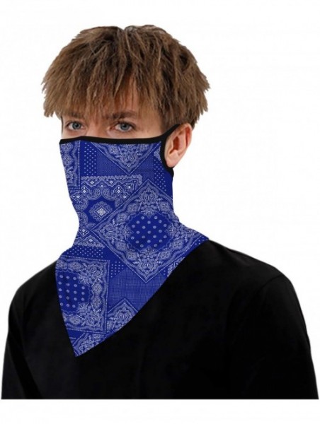 Balaclavas Seamless Triangle Bandana Motorcycle - Print-42 - CY199ATO4G0 $13.35