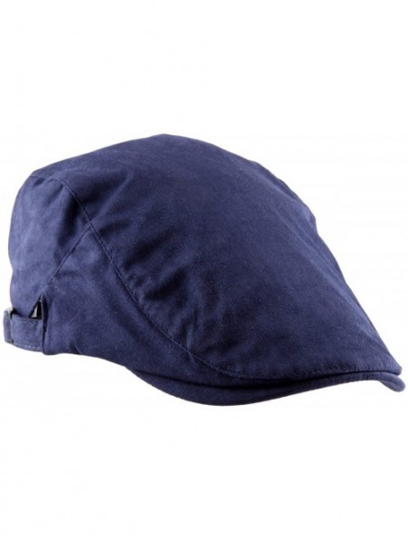 Newsboy Caps Unisex Newsboy Cap-Military Camouflage Solid Color Duckbill Ivy Gatsby Hat - 013-navy Blue - C212NRQV8EZ $16.15