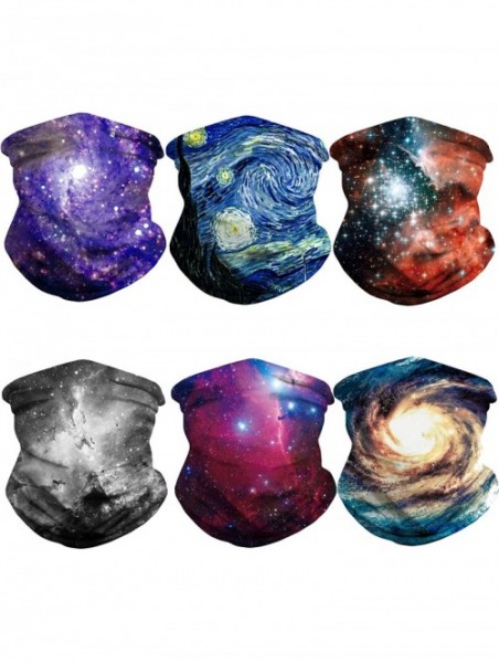 Balaclavas Protection Bandana Balaclava Headwear Fishing - Starry Sky2-6pcs - CX19824KKNM $41.26