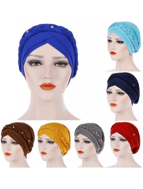 Skullies & Beanies Chemo Hats for Women-Chemo Cap Womens Soft Cotton Knit Beanie Sleep Turban Hat Headwear for Cancer - Yello...