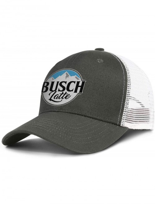 Baseball Caps Unisex Adjustable Busch-Light-Busch-Latte-Baseball Caps Dad Flat Hat - Army_green-23 - CQ18U4XZG4C $21.88