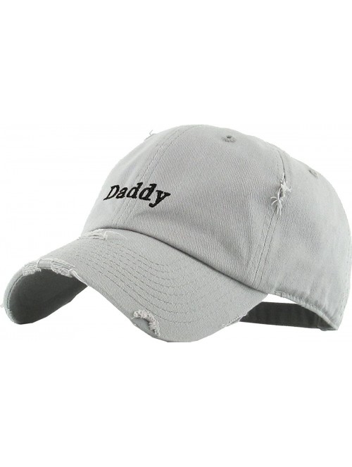 Skullies & Beanies Good Vibes Only Heart Breaker Daddy Dad Hat Baseball Cap Polo Style Adjustable Cotton - C7180U7458D $20.54