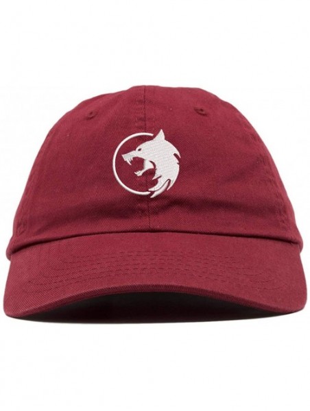 Baseball Caps Gwynbleidd Logo Embroidered Low Profile Soft Crown Unisex Baseball Dad Hat - Vc300_maroon - C518W3QH9A8 $16.00