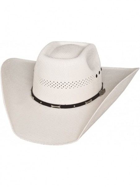 Cowboy Hats Justin Moore Redneck Side 50X Cowboy Hat- White- 7 1/2 - C111VLC4YSH $44.74