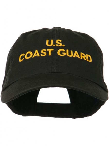 Baseball Caps Military Occupation Letter Embroidered Unstructured Cap - Us Coast - CQ11ND5K36H $25.68