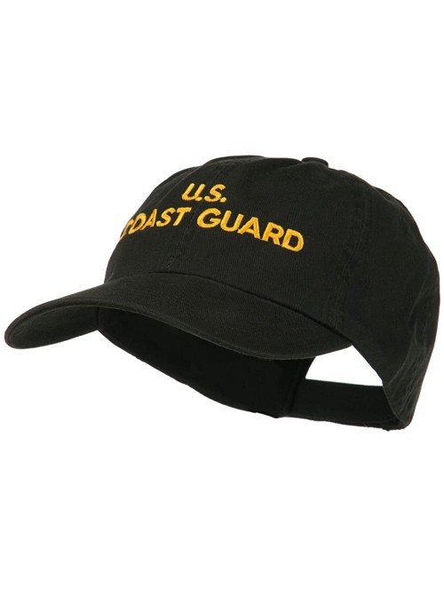 Baseball Caps Military Occupation Letter Embroidered Unstructured Cap - Us Coast - CQ11ND5K36H $25.68