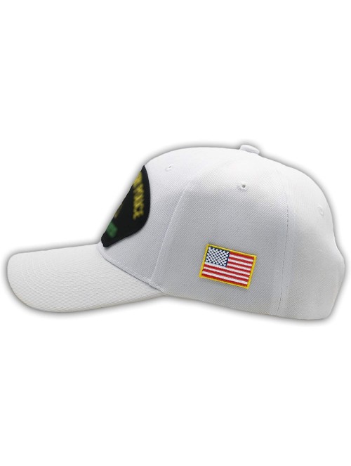 Baseball Caps US Air Force Retired Hat/Ballcap Adjustable One Size Fits Most - White - C718OMHTA6D $33.28