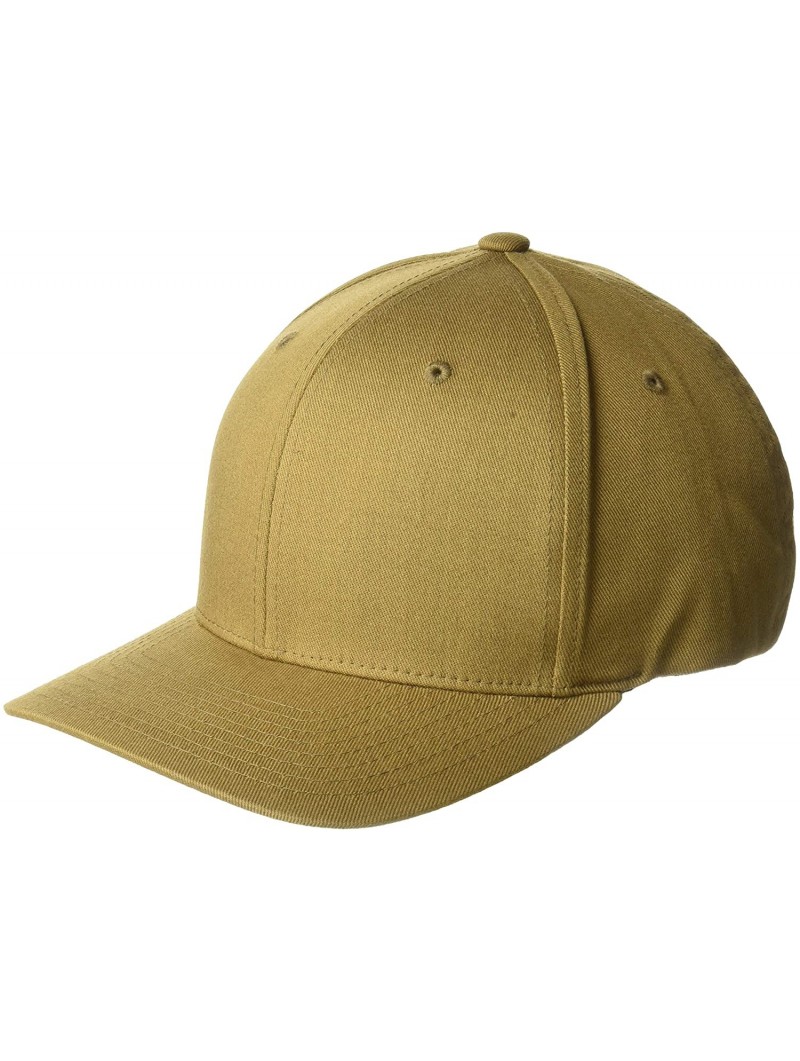 Baseball Caps Men's Athletic Baseball Fitted Cap- Coyote Brown- XXL - CY18UWLD7QR $13.34