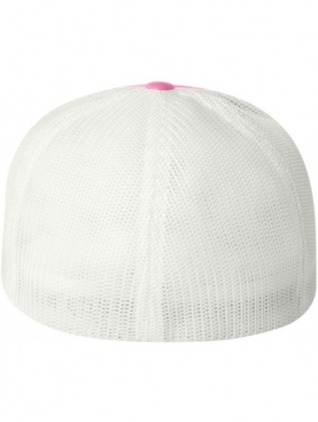 Baseball Caps 6-Panel Trucker Cap (6511) - Pink/White - CO1191ZWK7X $13.58