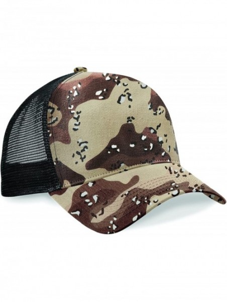 Baseball Caps Retro Camouflage Snapback Trucker Cap - Midnight Camo - CM17YW33CUQ $13.16