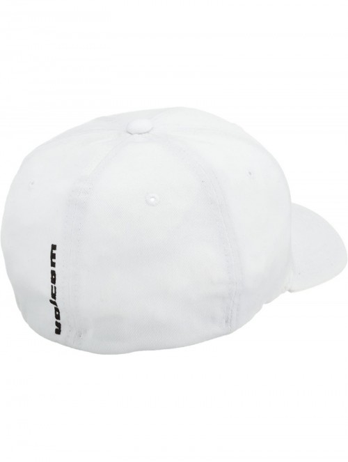 Baseball Caps Men's Full Stone Six Panel Xfit Flexfit Hat - White - C4115FXFQQR $25.06