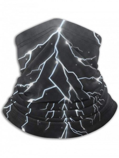 Balaclavas Neck Gaiter Headwear Face Sun Mask Magic Scarf Bandana Balaclava - Lightning Storm - CJ197RXUW8E $20.58