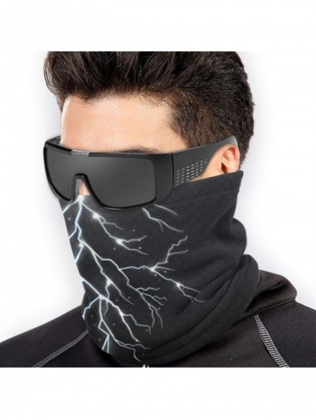 Balaclavas Neck Gaiter Headwear Face Sun Mask Magic Scarf Bandana Balaclava - Lightning Storm - CJ197RXUW8E $20.58