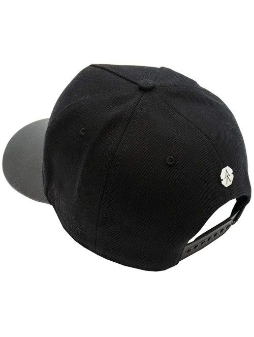 Baseball Caps Top Notch Quality Cap One Size Fits All with Adjustable Back Closure and Silk Cover Inside - Ghost Leather - C0...