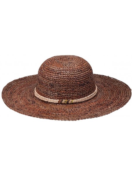 Sun Hats Womens Beach Getaway Resort Hat - Dark Brown - CW115P4PG11 $52.74