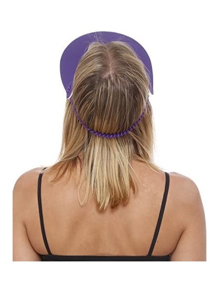 Visors Glitzy Design Perfect for The Summer! Made in The USA!! - Glitz 2 - C411L165B85 $17.47