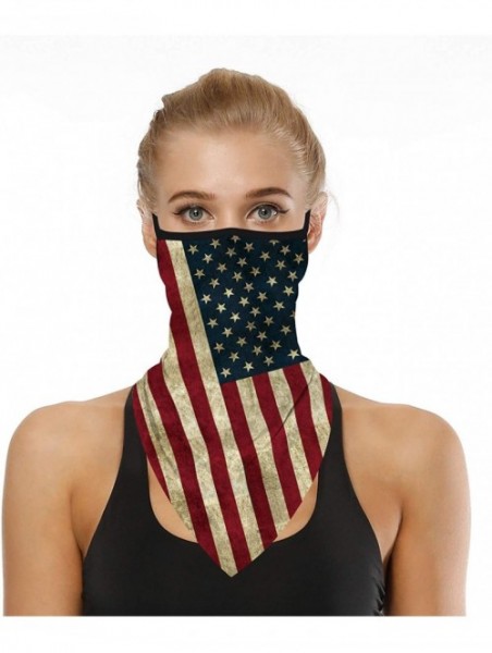 Balaclavas Face Scarf Bandana Ear Loops Face Mask Balaclava Men Women Neck Gaiters Dust Wind Motorcycle Mask Headwear - CJ199...