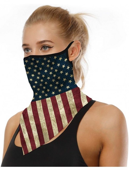 Balaclavas Face Scarf Bandana Ear Loops Face Mask Balaclava Men Women Neck Gaiters Dust Wind Motorcycle Mask Headwear - CJ199...